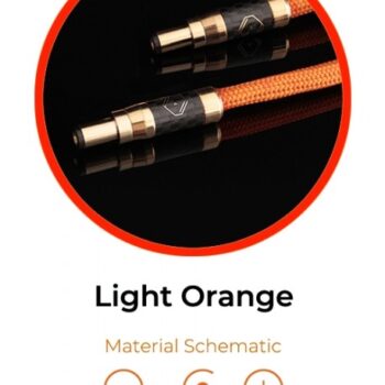DC Upgrade Cable - 12V Light Orange