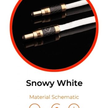 DC Upgrade Cable - 12V Snowy White